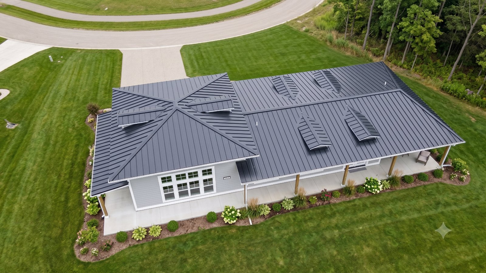 Standing seam roof